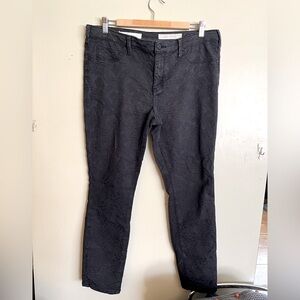 Pilcro and the Letterpress Skinny Black Jeans Sleek Fit